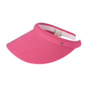 Ellen Ladies Push On Visor - Bright Pink by Kooringal Hats