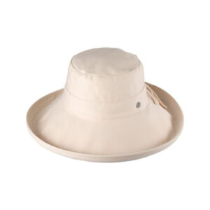 Noosa Ladies Upturn Hat - Natural by Kooringal Hats