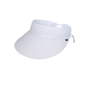 Hayman Ladies Visor - White by Kooringal Hats