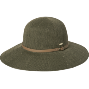 Leslie Ladies Wide Brim Hat - Olive by Kooringal Hats