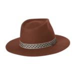 Phoenix Ladies Wide Brim Hat - Chestnut by Kooringal Hats
