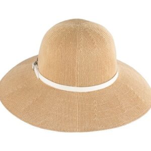 Leslie Ladies Wide Brim Hat - Natural White by Kooringal Hats