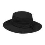 Overland Mens Mid Brim Hat - Black by Kooringal Hats