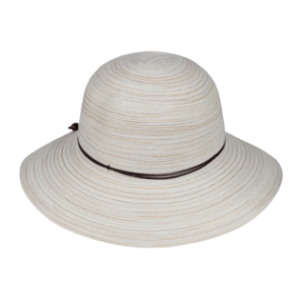 Sophia Ladies Short Brim Hat - White by Kooringal Hats