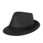 Arlo Unisex Fedora - Black by Kooringal Hats