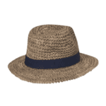 Echo Beach Unisex Fedora - Natural by Kooringal Hats