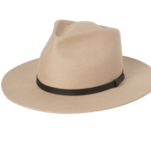 Goodwin Unisex Wide Brim Fedora - Natural by Kooringal Hats