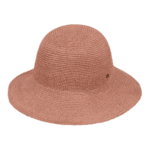Broome Ladies Mid Brim Hat - Dusty Pink by Kooringal Hats