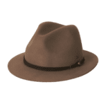 Matilda Ladies Medium Brim Wool Hat - Chocolate by Kooringal Hats