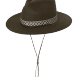 Phoenix Ladies Wide Brim Hat - Olive by Kooringal Hats