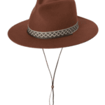 Phoenix Ladies Wide Brim Hat - Chestnut by Kooringal Hats
