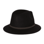 Matilda Ladies Mid Brim Hat - Black by Kooringal Hats