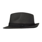 Arlo Unisex Fedora - Black by Kooringal Hats