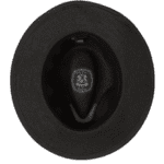 Cypress Unisex Fedora - Black by Kooringal Hats