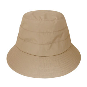Barooga Rain Bucket Hat - Beige by Evoke Headwear
