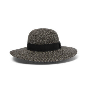 Evelyn Ladies Capeline Hat - Charcoal by Rigon Headwear