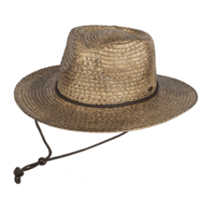 Coastline Mens Mid Brim Fedora - Natural by Kooringal Hats
