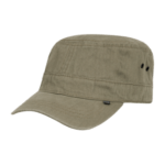Ruben Mens Mao Cap - Light Olive by Kooringal Hats
