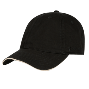 Boston Mens Casual Cap - Black by Kooringal Hats