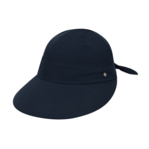 Poppy Ladies Bow Cap - Navy by Kooringal Hats
