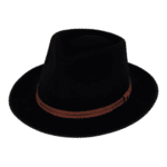 Evolve Unisex Fedora - Black by Kooringal Hats