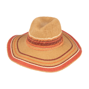 Margarita Ladies Wide Brim Hat - Rust by Kooringal