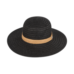 Adalita Ladies Wide Brim Hat - Black by Kooringal Hats