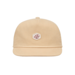 Bramston Mens 5 Panel Cap - Natural by Kooringal Hats