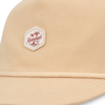Bramston Mens 5 Panel Cap - Natural by Kooringal Hats