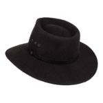 Woodbury Unisex Drover Hat - Black by Kooringal