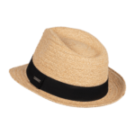 Palm Springs Mens Fedora - Natural by Kooringal Hats