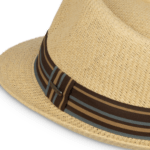 Flynn Mens Fedora - Natural by Kooringal Hats