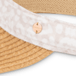 Misha Ladies Visor - Natural by Kooringal Hats