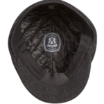 Apple Mens Driver Cap - Black by Kooringal Hats