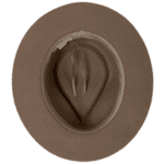 Hayle Ladies Mid Brim Fedora - Tan by Kooringal Hats