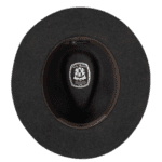 Rajah Mens Mid Brim Fedora - Char Marle by Kooringal Hats