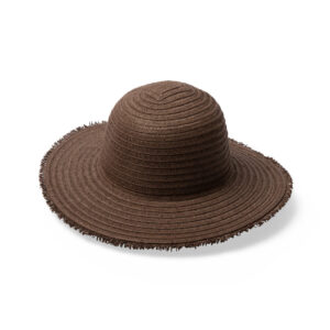 Kayla Ladies Capeline Hat - Chocolate by Rigon Headwear