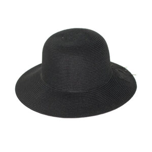 Lacey Ladies Bucket Hat - Black by Rigon Headwear