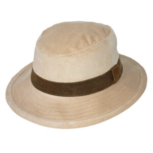 Tyrone Unisex Bucket Hat - Beige by Rigon Headwear