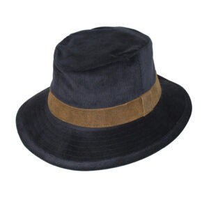 Tyrone Unisex Bucket Hat - Navy by Rigon Headwear