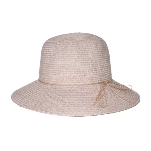 Lacey Ladies Bucket Hat - Soft Pink by Rigon Headwear