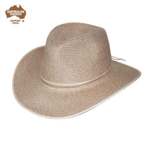 Payton Ladies Cowboy Hat - Camel/Ivory by Evoke Headwear