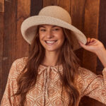 Francesca Ladies Sou'Wester Hat - Ivory by Rigon Headwear