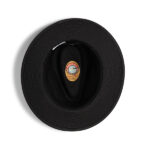 Phoenix Panamate Unisex Fedora - Black by Evoke Headwear