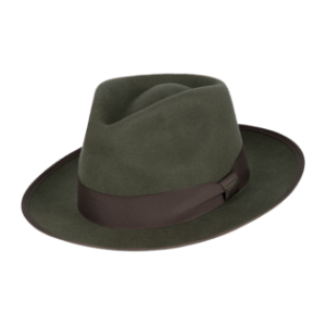 Jones Unisex Mid Brim Fedora - Sage by Kooringal Hats