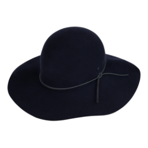 Meredith Ladies Wide Brim Hat - Navy by Kooringal Hats