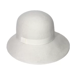 Katrina Ladies Cloche Hat - Ivory by Rigon Headwear