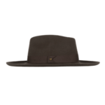 Bandit Unisex Wide Brim Fedora - Chestnut by Kooringal Hats