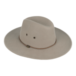Marshall Unisex Wide Brim Fedora - Natural by Kooringal Hats