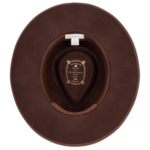 Tara Ladies Mid Brim Fedora - Chocolate by Kooringal Hats